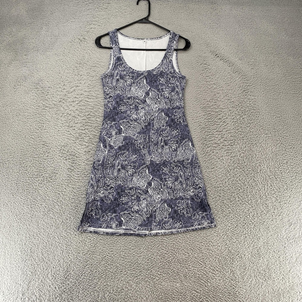 Nuu Muu Dress Womens Small Floral Butterfly Pocket Tank Active Athletic Tennis